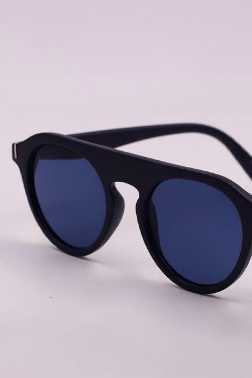 3-Piece Round Polycarbonate Full Rim Sunglasses Carauana Store