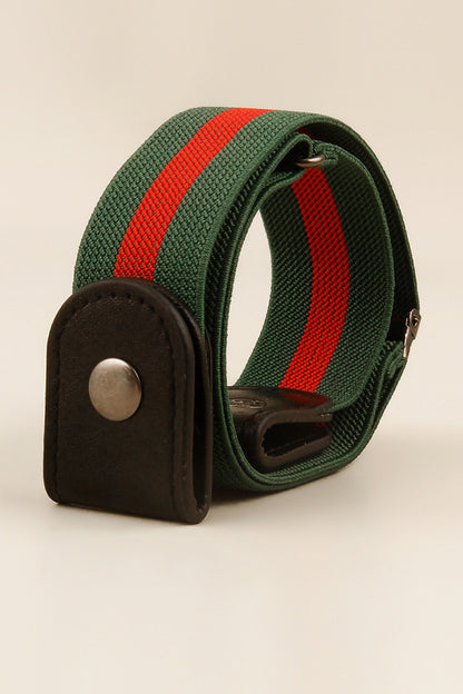PU Elastic Snap Closure Belt Carauana Store