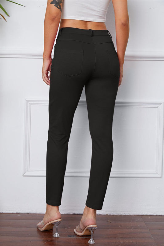 StretchyStitch Pants by Basic Bae Carauana Store