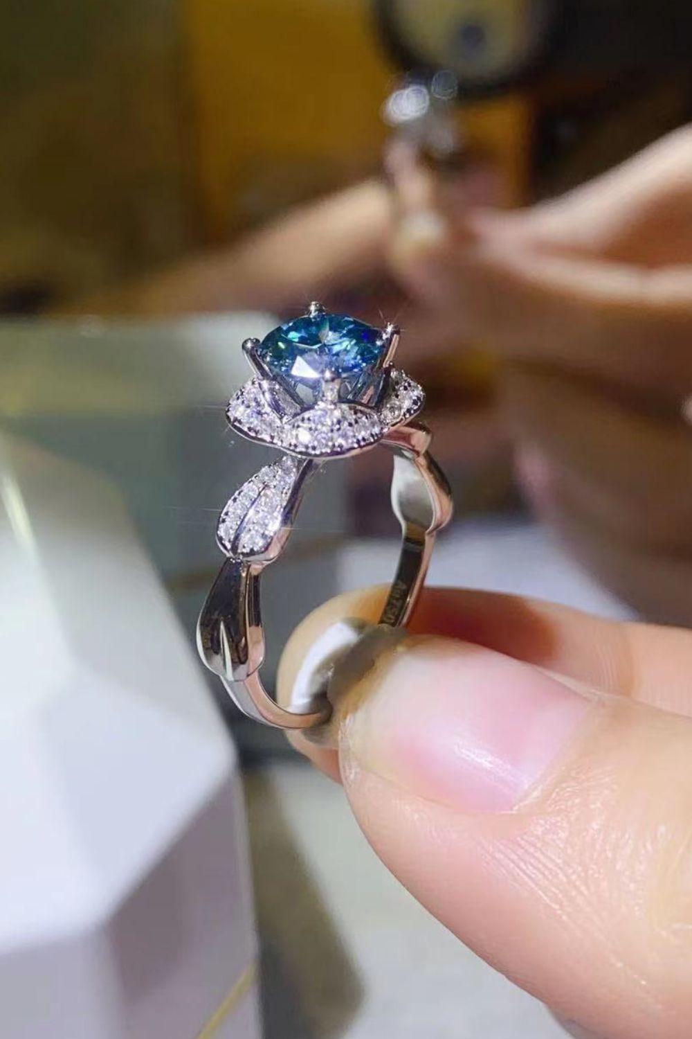 Better Love Next Time 1 Carat Moissanite Ring Carauana Store