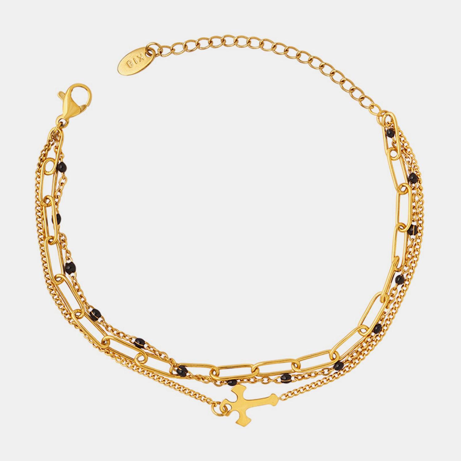 Titanium Steel Three-Layered Bracelet Carauana Store