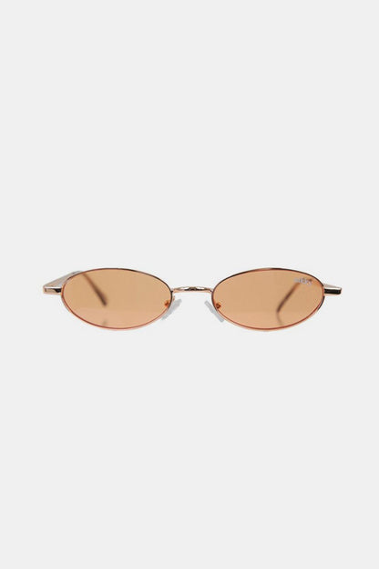 Nicole Lee USA Metal Frame Finley Oval Sunglasses Carauana Store