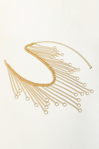 Fringe Chain Alloy Belt Carauana Store