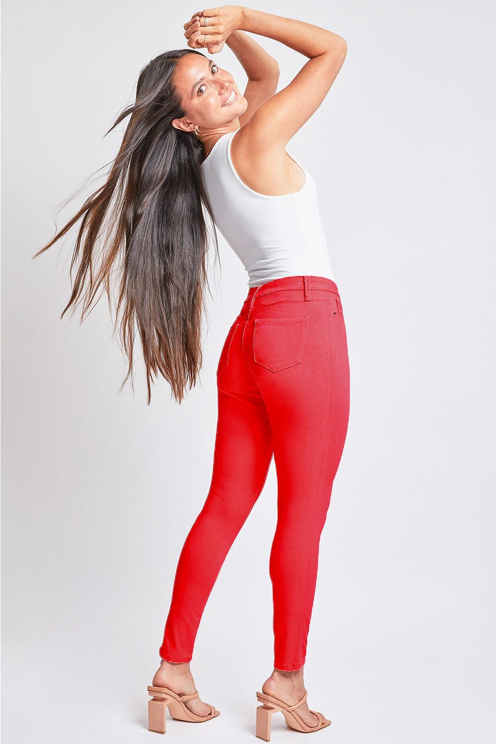 YMI Jeanswear Full Size Hyperstretch Mid-Rise Skinny Jeans Carauana Store