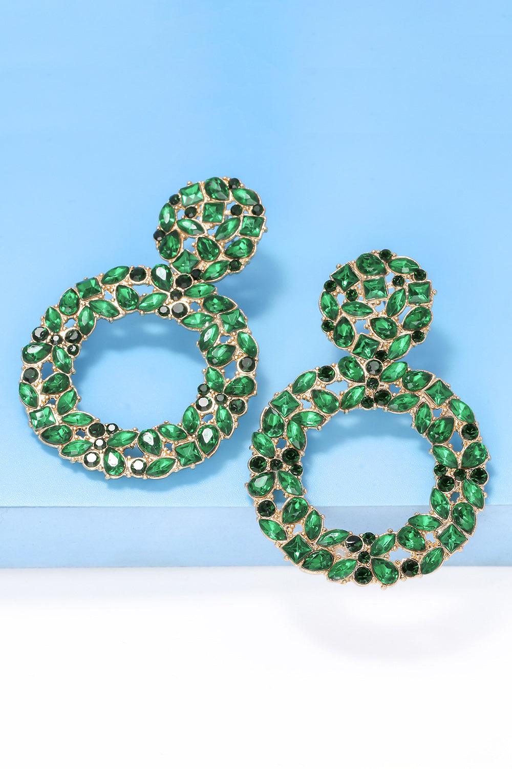 Round Shape Acrylic Dangle Earrings Carauana Store
