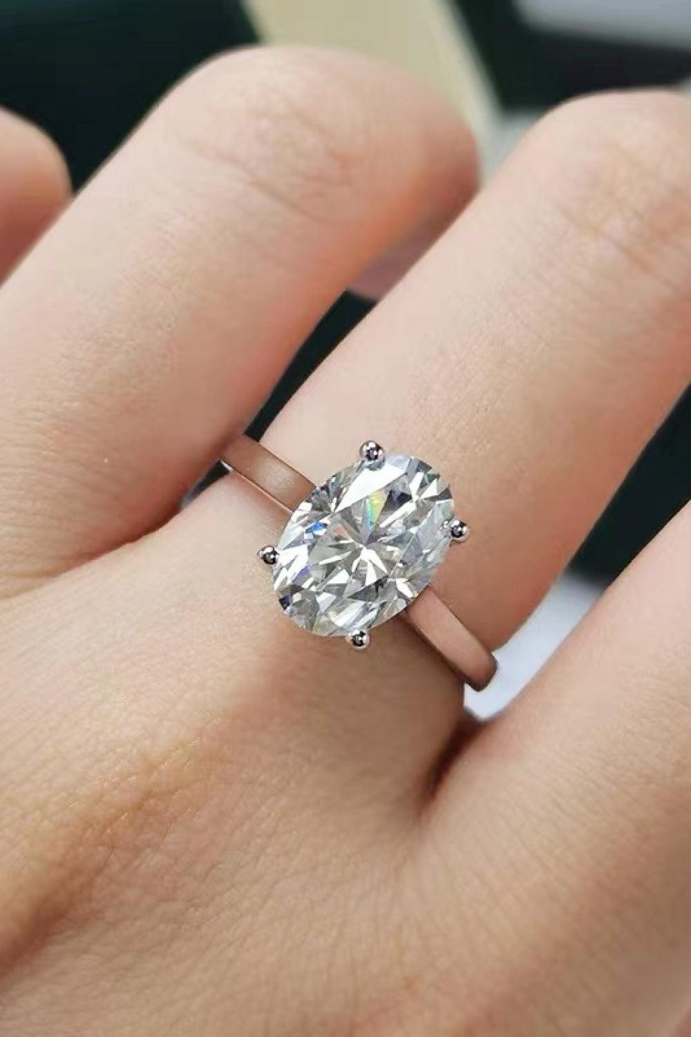 2.5 Carat Moissanite Solitaire Ring Carauana Store