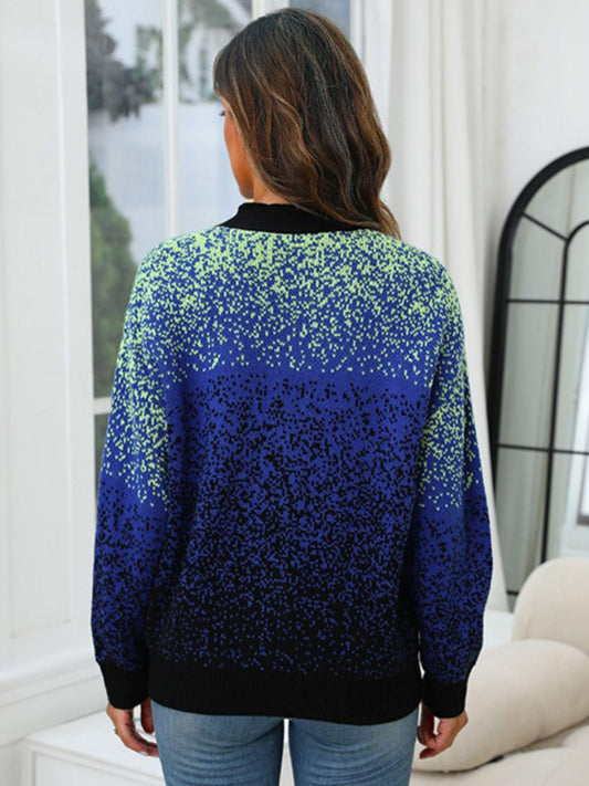 Button Up Long Sleeve Cardigan Carauana Store