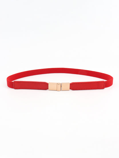 PU Elastic Skinny Belt Carauana Store