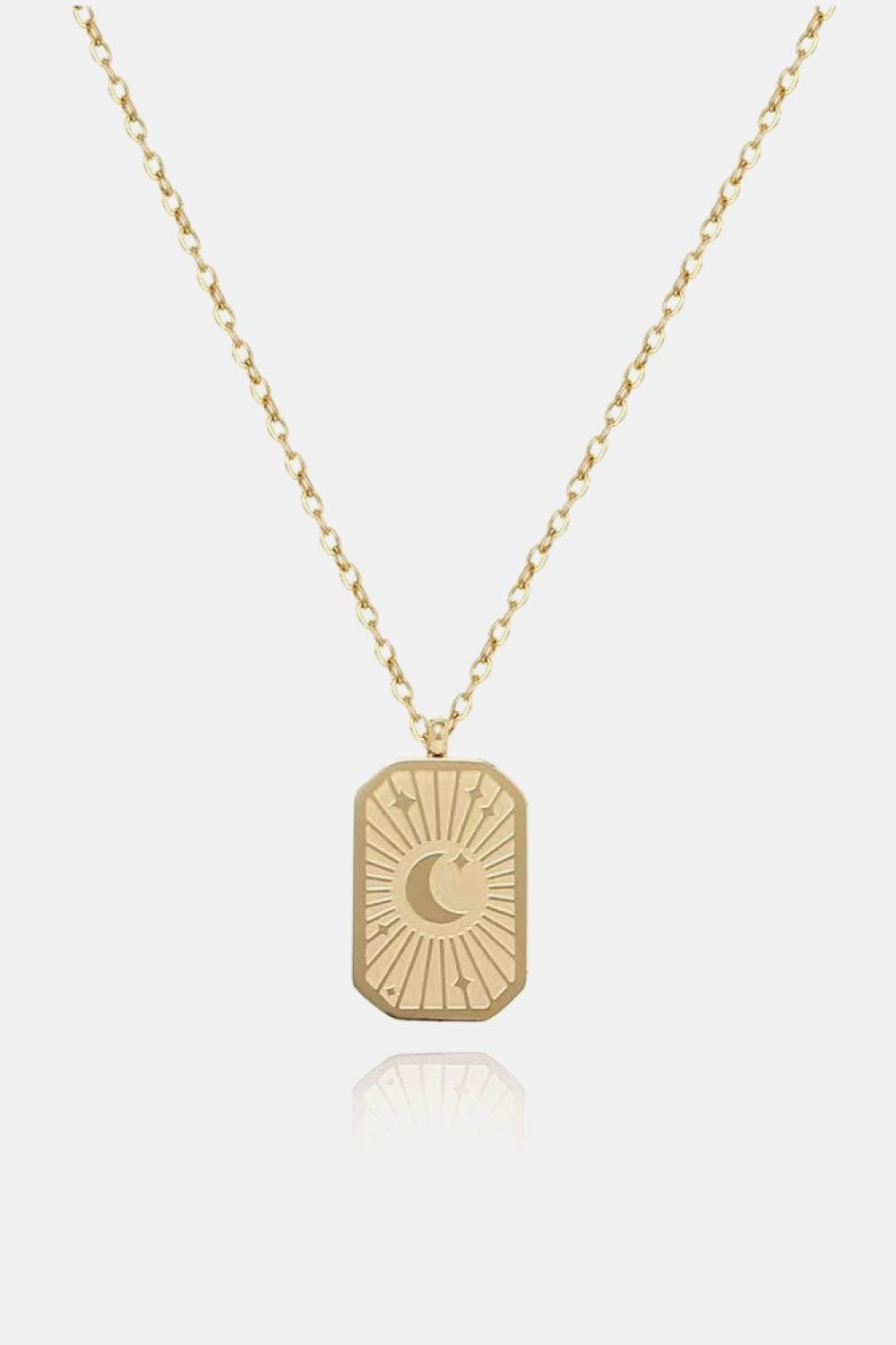 Stainless Steel 18K Gold-Plated Necklace Carauana Store