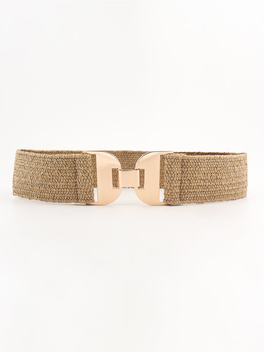 Alloy Buckle Elastic Belt Carauana Store