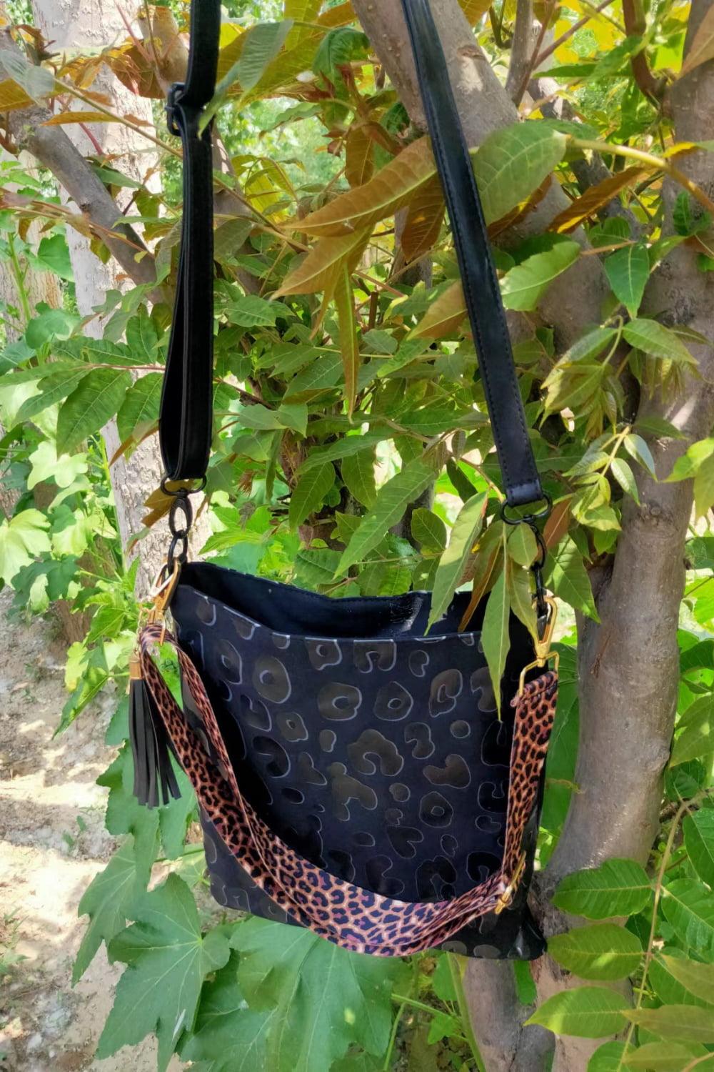 Adored PU Leather Shoulder Bag with Tassel Carauana Store