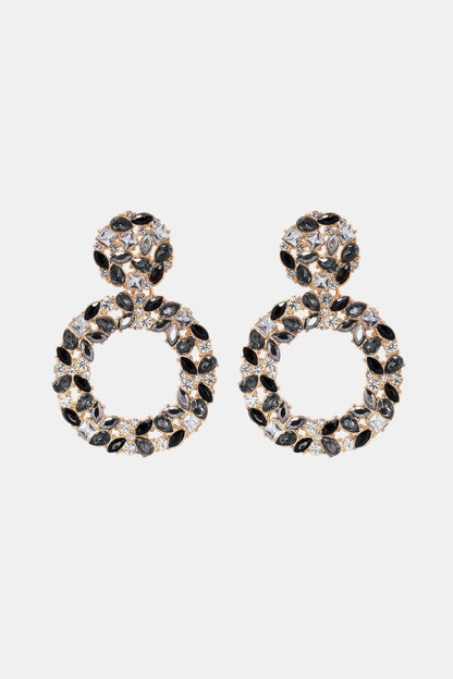 Round Shape Acrylic Dangle Earrings Carauana Store