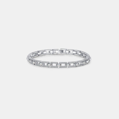 3.2 Carat Moissanite 925 Sterling Silver Bracelet Carauana Store