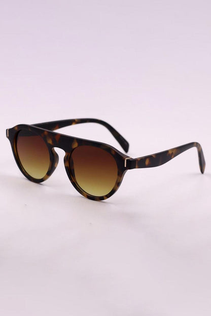 3-Piece Round Polycarbonate Full Rim Sunglasses Carauana Store