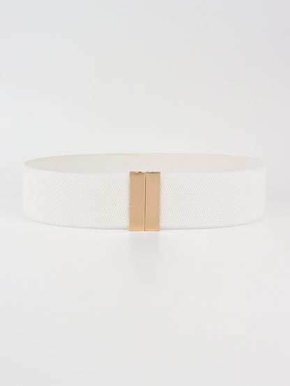Alloy Buckle Elastic Belt Carauana Store