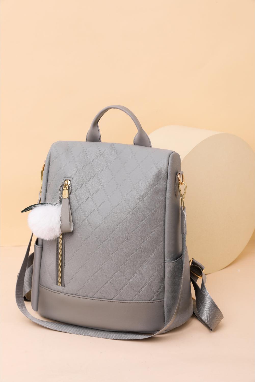 Pum-Pum Zipper Backpack Carauana Store