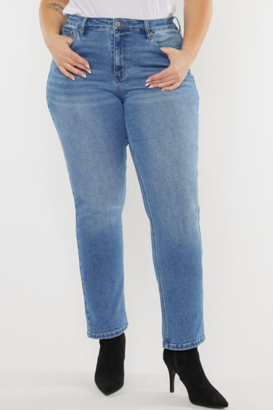 Kancan Full Size Cat's Whiskers High Waist Jeans Carauana Store