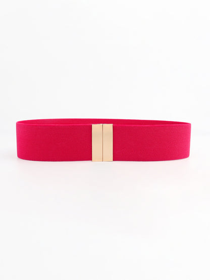 Alloy Buckle Elastic Belt Carauana Store