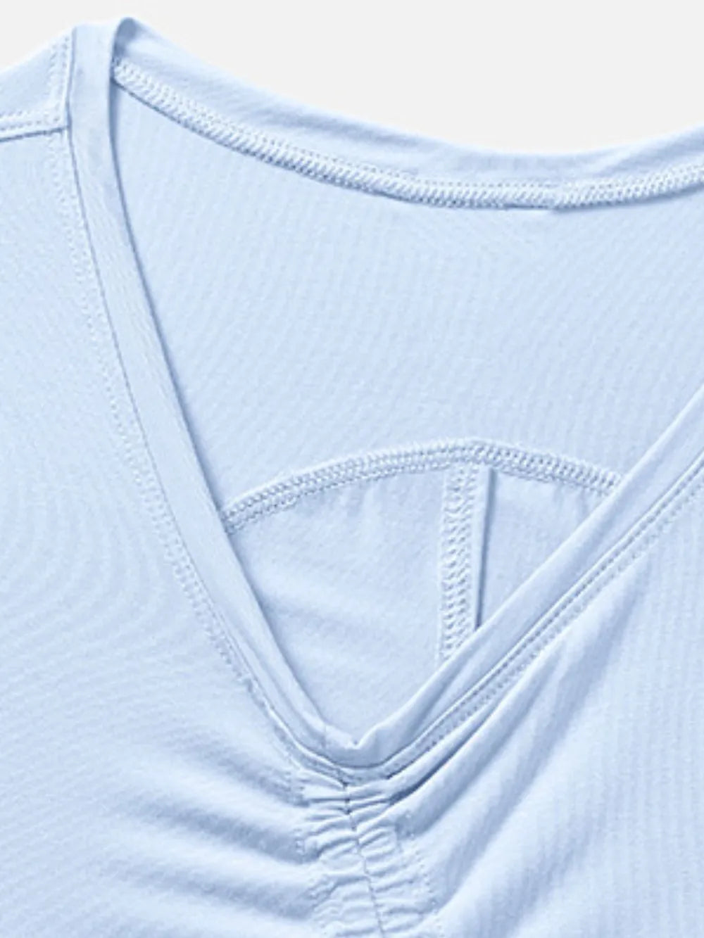 Millennia Drawstring Ruched Wide Strap Active Tank Carauana Store