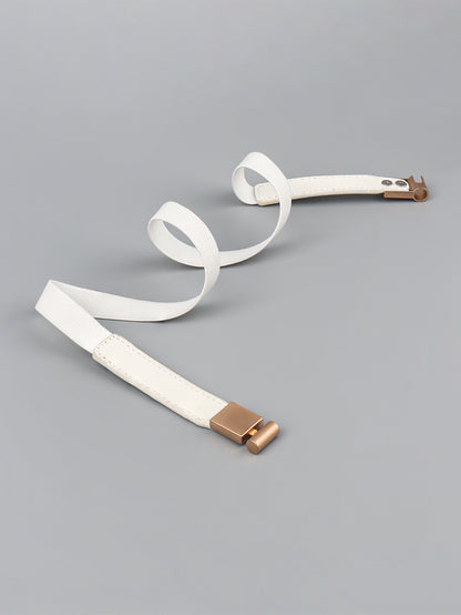 PU Elastic Skinny Belt Carauana Store