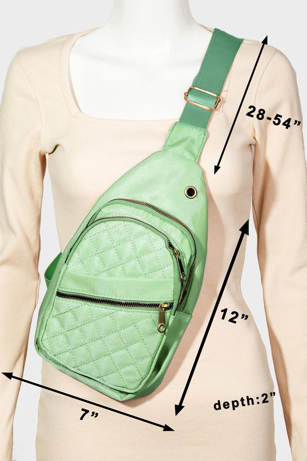 Fame Multi-Layer Zipper Crossbody Bag Carauana Store