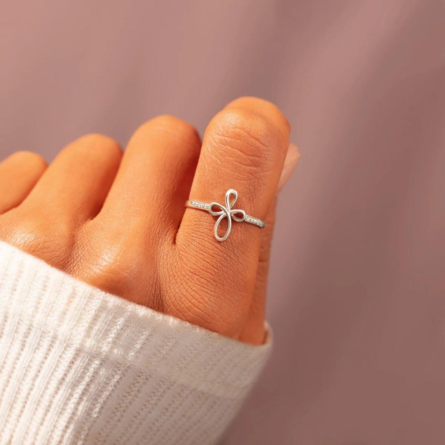 925 Sterling Silver Geometric Ring Carauana Store