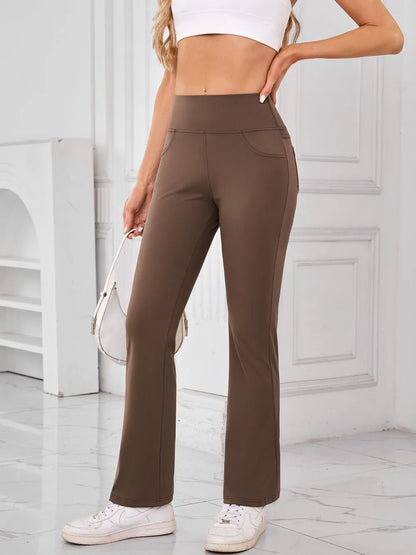 Lovelet High Waist Active Pants with Pockets Carauana Store