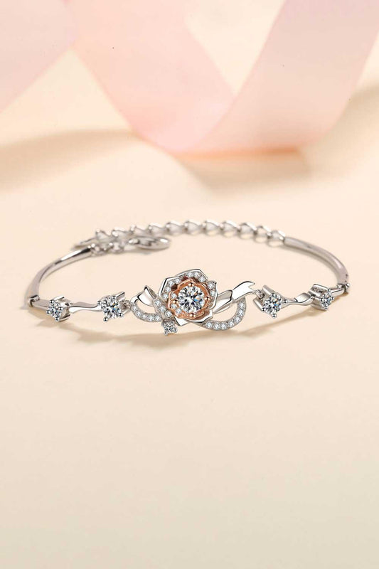 925 Sterling Silver Moissanite Bracelet Carauana Store