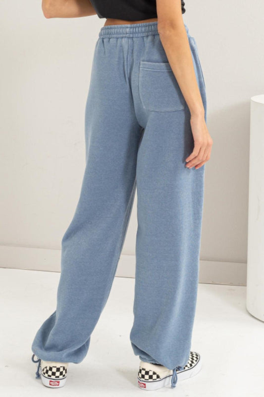 HYFVE Stitched Design Drawstring Sweatpants Carauana Store