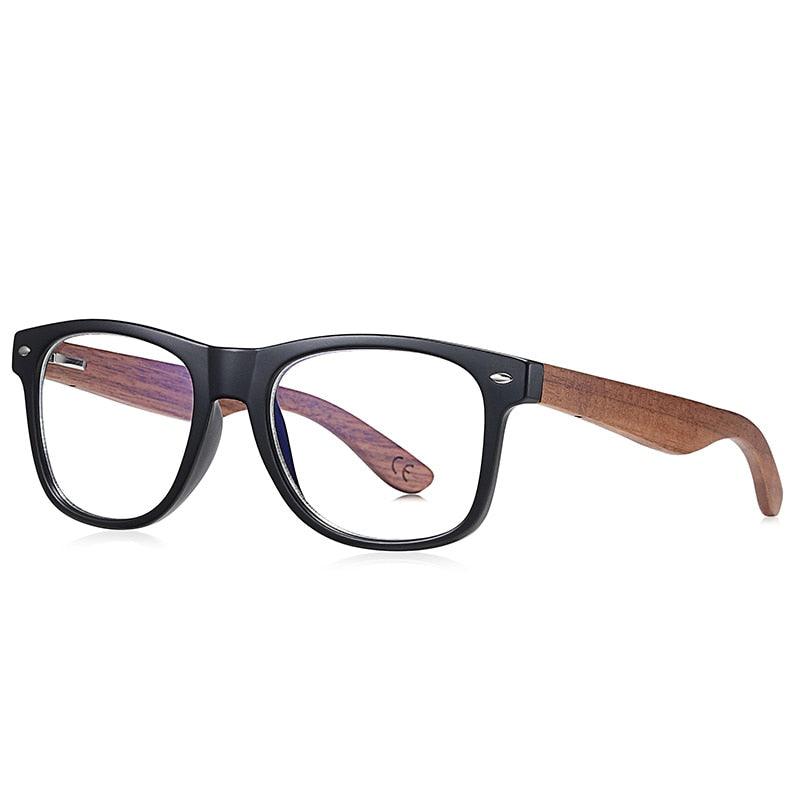 BARCUR Sunglasses Anti Blue Night Vision Mirror Free Wood Box Carauana Store