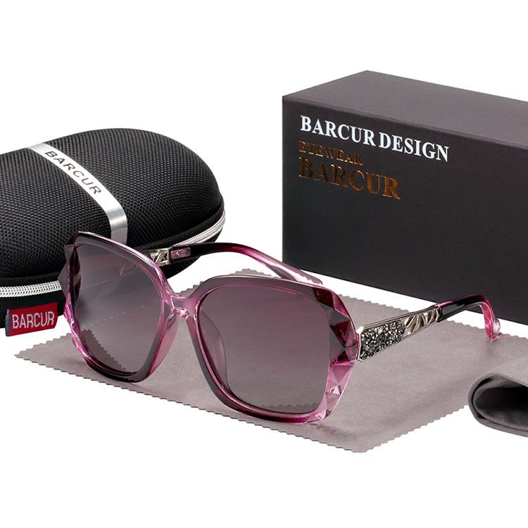 BARCUR Sunglasses Fashion Polarized For Ladies UV400 Protection Carauana Store