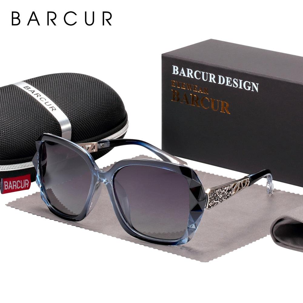 BARCUR Sunglasses Fashion Polarized For Ladies UV400 Protection Carauana Store