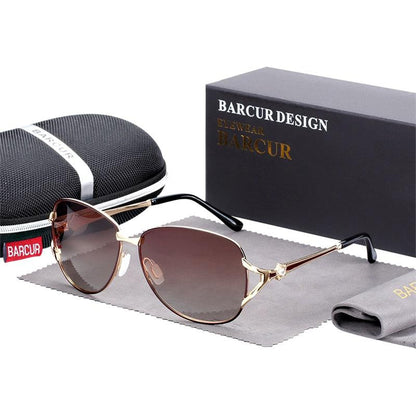 BARCUR Women Gradient Sunglasses POLARIZED lenses Carauana Store