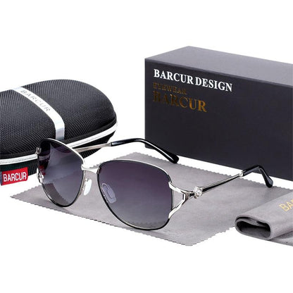 BARCUR Women Gradient Sunglasses POLARIZED lenses Carauana Store