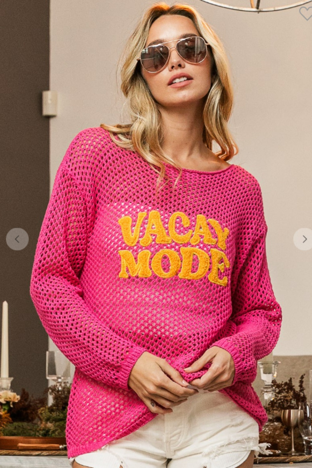 BiBi VACAY MODE Embroidered Knit Cover Up Carauana Store