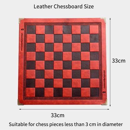 Chess Desktop Intelligence Game Movie Theme Toy Luxury Knight Hand-painted Carauana Store