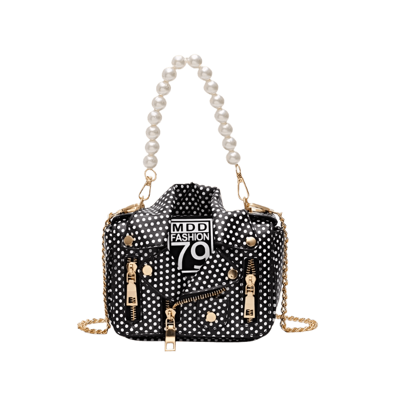 Chic Designer Women Messenger Bags with Pearl Handle and Chain Strap Carauana Store