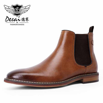 DESAI Genuine Leather elegant Boots Carauana Store