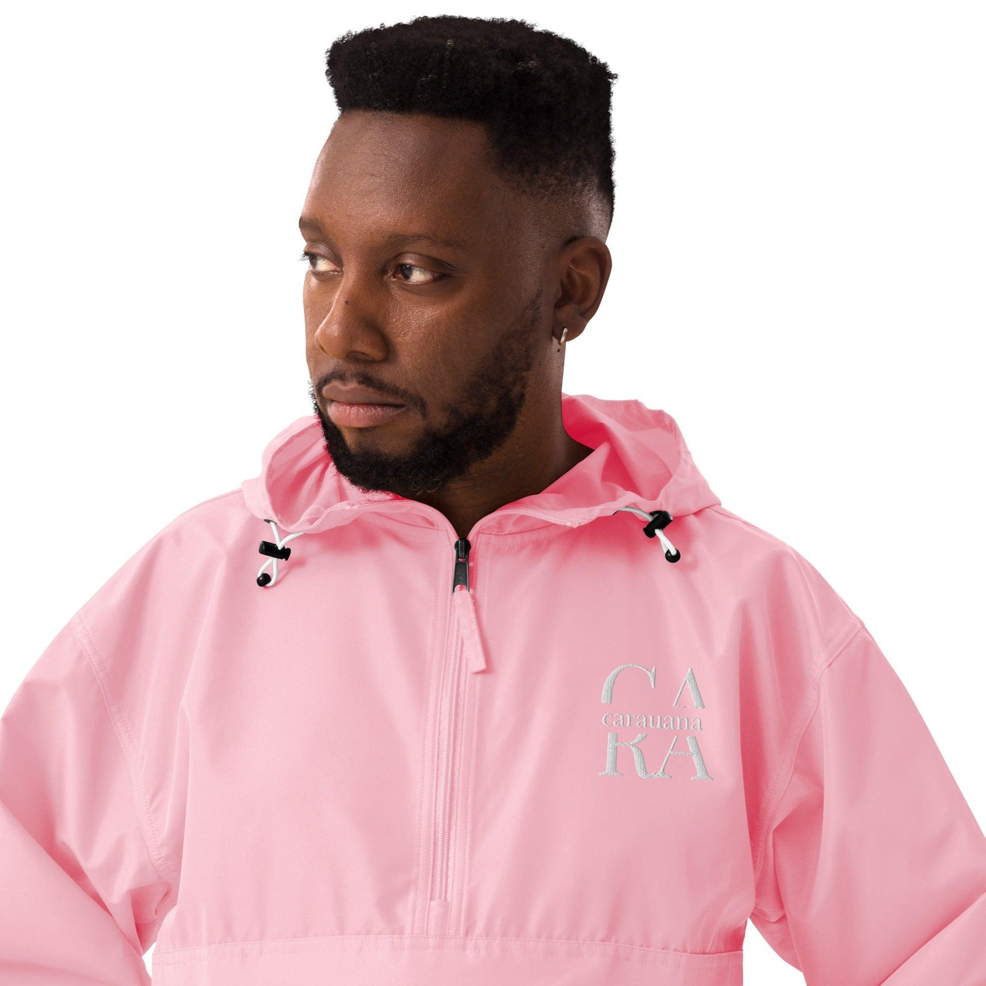 Embroidered Champion Packable Jacket Carauana Store