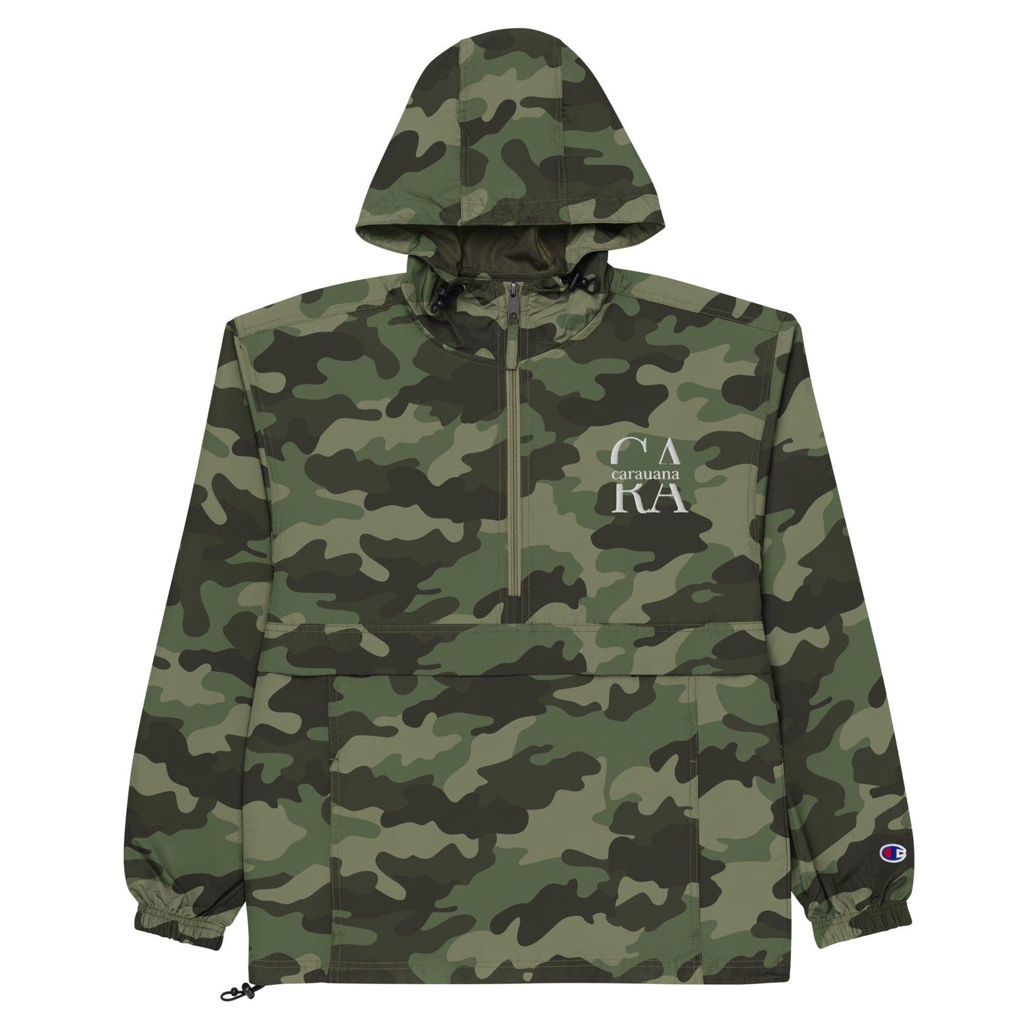 Embroidered Champion Packable Jacket Carauana Store
