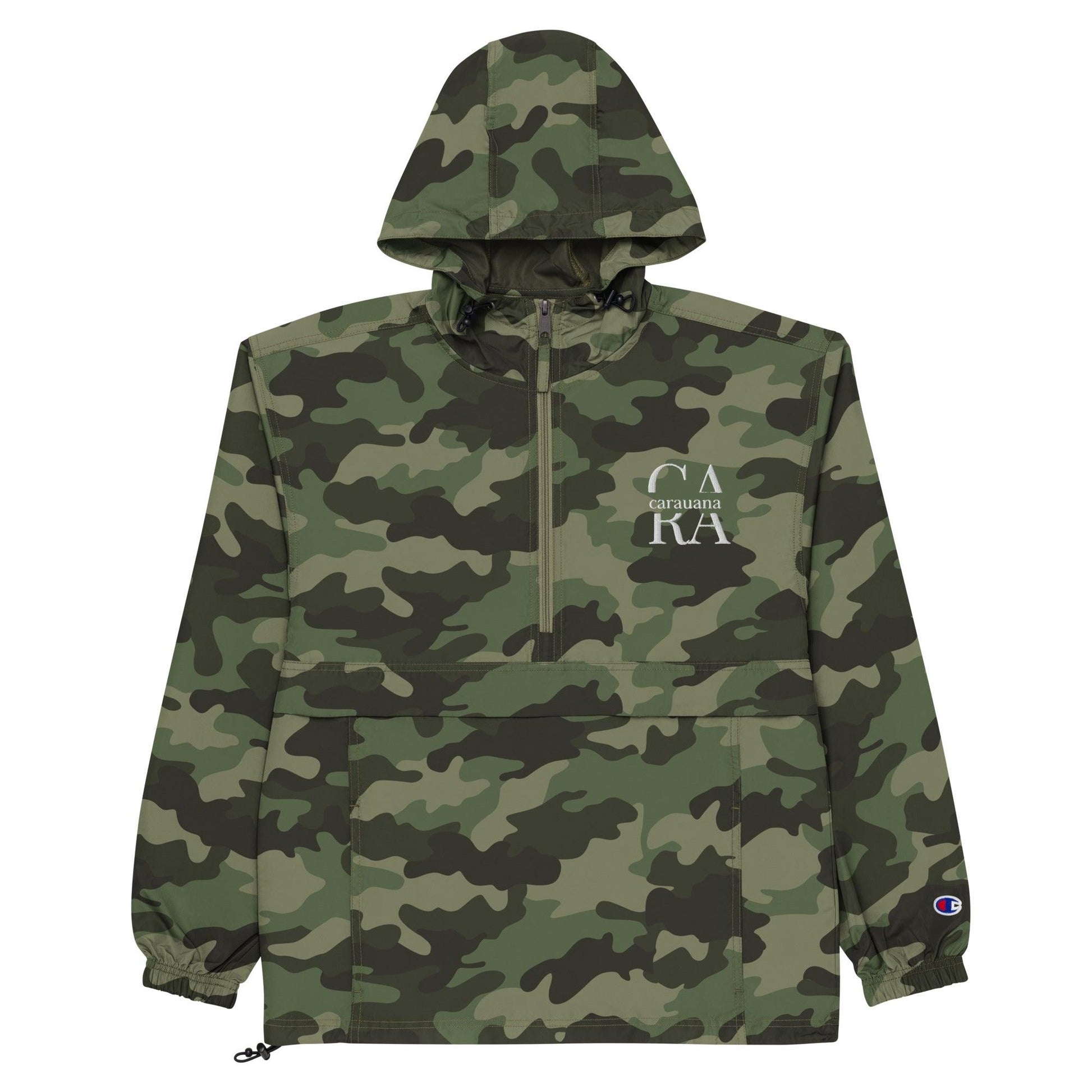 Embroidered Champion Packable Jacket Carauana Store