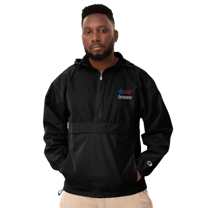 Embroidered Champion Packable Jacket Carauana Store