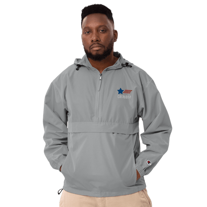 Embroidered Champion Packable Jacket Carauana Store