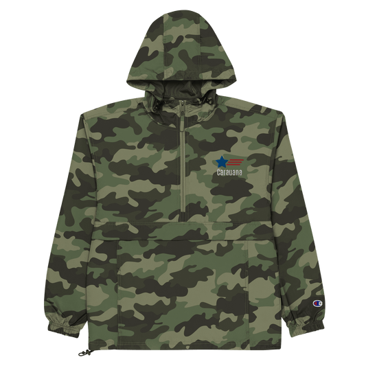 Embroidered Champion Packable Jacket Carauana Store