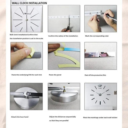 Enhance Your Home Decor with the Modern Geometric Wall Clock - Exclusive Offer! Carauana Store