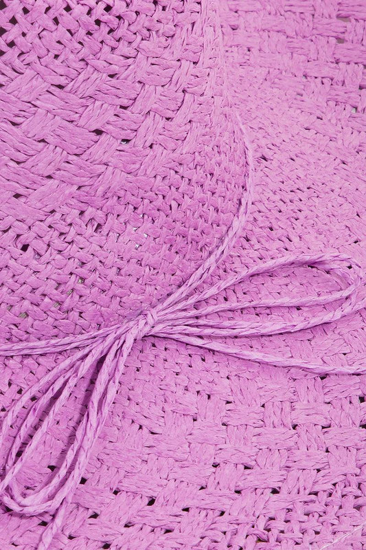 Fame Straw Braided Sun Hat Carauana Store