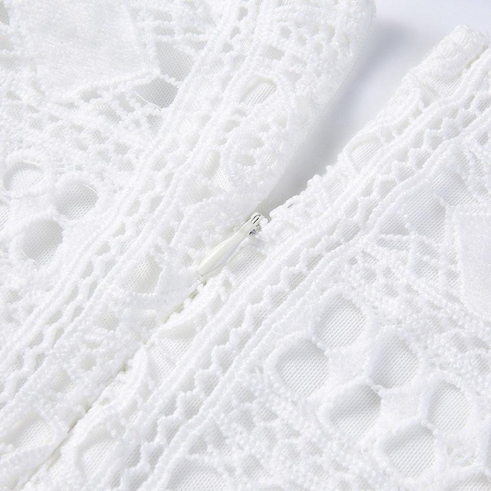 Fashion Dresses 2023:Women's Casual Lace Long Sleeve Bodycon Cocktail Party Pencil Dresss Carauana Store