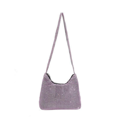 Fashion Rhinestone Shiny Handbag Evening Clutch Tote Bags Carauana Store