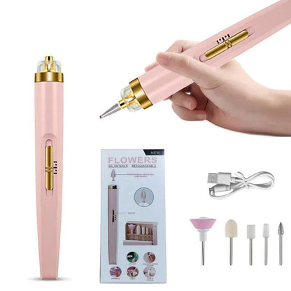 Get Salon-Quality Nails at Home with Our 5 in 1 Electric Manicure Drill & Accessory Combo Carauana Store