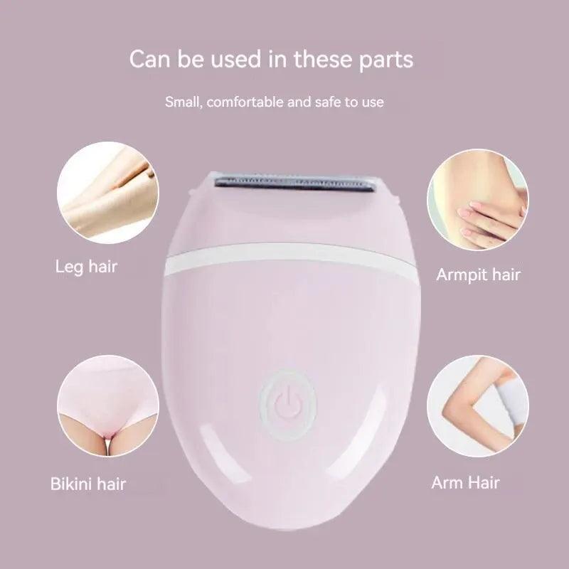 Hair Removal Machine Trimmer For Women Knife Tip Waterproof Whole Body Washable Armpit Hair And Leg Hair Without Black Spots Carauana Store